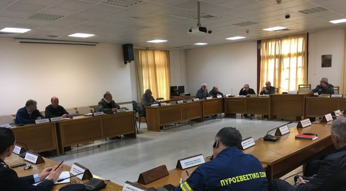 Σύσκεψη του Συντονιστικού Τοπικού Οργάνου Πολιτικής Προστασίας του Δήμου Πεντέλης