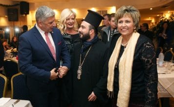 Με φόντο την αποπεράτωση του Ι.Ν. Ζωοδόχου Πηγής Ψαλιδίου πραγματοποιήθηκε η κοπή της πίτας του ομώνυμου Συλλόγου για το νέο έτος