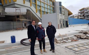 Για την πορεία του υπόγειου parking και της πλατείας Ευτέρπης ενημερώθηκε ο Πρόεδρος του Εμπορικού συλλόγου