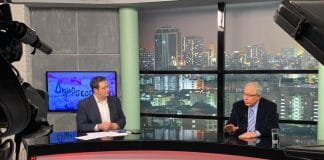 Ο Θ. Αμπατζόγλου, υποψήφιος Δήμαρχος Αμαρουσίου, δίνει συνέντευξη για την ψήφιση της Συμφωνίας των Πρεσπών στην τηλεόραση