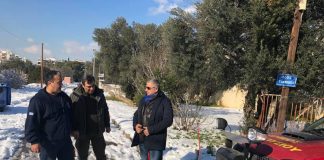 Εύσημα Δημάρχου Αμαρουσίου Γ. Πατούλη για την αποτελεσματική διαχείριση του χιονιά ώστε το Μαρούσι να είναι απόλυτα λειτουργικό