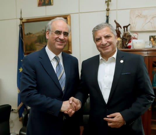 Επίσκεψη του Γιώργου Πατούλη στον Δήμο Κηφισιάς