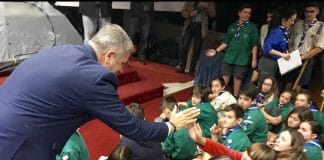 Την Πρωτοχρονιάτικη πίτα της προσκοπικής οικογένειας του Αμαρουσίου έκοψε ο Δήμαρχος Αμαρουσίου και υποψήφιος Περιφερειάρχης Αττικής Γ. Πατούλης