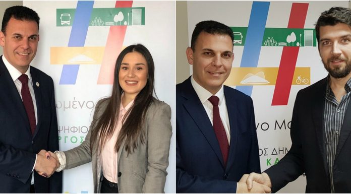 Δύο ακόμα νέοι άνθρωποι, η Λίνα Βαμβακά και ο Νίκος Μανώλας υποψήφιοι με το # Ενωμένο Μαρούσι