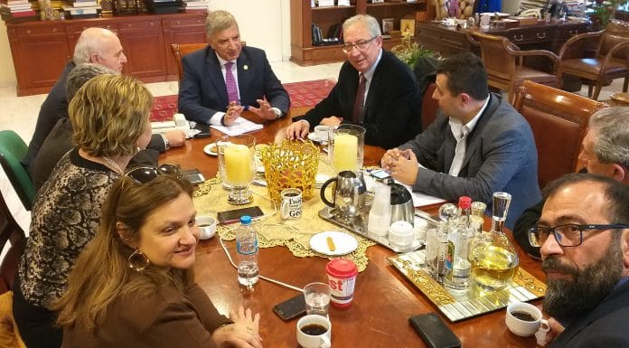 Θεσμική επίσκεψη ενημέρωσης με τον Δήμαρχο Αμαρουσίου Γιώργο Πατούλη είχε ο Υποψήφιος Δήμαρχος με τον συνδυασμό «ΜΑΡΟΥΣΙ – Νέα Εποχή» Θεόδωρος Αμπατζόγλου.