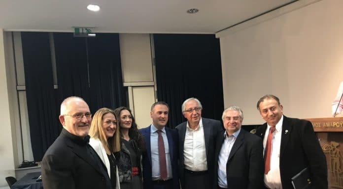 Εκδήλωση της πολιτικής παράταξης του ΠΟΤΑΜΙΟΥ Αμαρουσίου με σκοπό τη γνωριμία με τον υποψήφιο Δήμαρχο Αμαρουσίου, Θ. Αμπατζόγλου