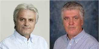 Β. Ζορμπάς και Ι. Σταθόπουλος στο Β γύρο των εκλογών στην Αγία Παρασκευή