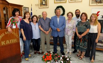 Στη γιορτή για τους εθελοντές και τις εθελόντριες του ΚΑΠΗ Αμαρουσίου παραβρέθηκε ο Δήμαρχος Αμαρουσίου και νεοεκλεγείς Περιφερειάρχης Αττικής Γ. Πατούλης