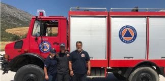 Η Πολιτική Προστασία του Δήμου Αμαρουσίου συνέδραμε το έργο της Πυροσβεστικής Υπηρεσίας στην κατάσβεση της πυρκαγιάς στον Υμηττό