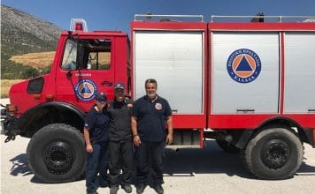 Η Πολιτική Προστασία του Δήμου Αμαρουσίου συνέδραμε το έργο της Πυροσβεστικής Υπηρεσίας στην κατάσβεση της πυρκαγιάς στον Υμηττό