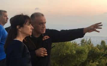 Εκδήλωση Πυρκαγιάς Πλησίον Νταού Πεντέλης