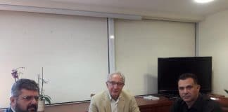 Συνάντηση του προέδρου του ΙΓΕ με τον Δήμαρχο Αμαρουσίου, Θ. Αμπατζόγλου