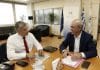 Συνάντηση Δημάρχου Κηφισιάς Γιώργου Θωμάκου με τον Περιφερειάρχη Αττικής Γιώργο Πατούλη
