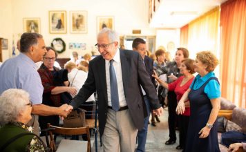Παρουσία του Δημάρχου Αμαρουσίου Θεόδωρου Αμπατζόγλου στην εκδήλωση των ΚΑΠΗ της πόλης για τον εορτασμό της 28ης Οκτωβρίου