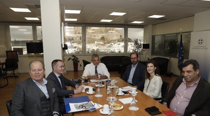 Συνάντηση του Γ. Πατούλη με την Ν. Δανδόλου για το ζήτημα της διαχείρισης των απορριμμάτων