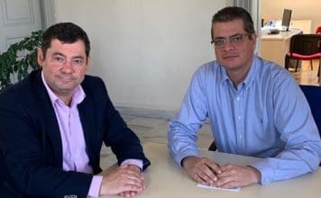 Αναπλάσεις, ενεργειακή αναβάθμιση και προσβασιμότητα δημοσίων κτιρίων, στη συζήτηση Δημάρχου Τ. Μαυρίδη με τον νέο Πρόεδρο του Πράσινου Ταμείου Σ. Σταθόπουλο