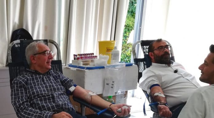 Εντυπωσιακή η ανταπόκριση του κόσμου στην Αιμοδοσία που πραγματοποιήθηκε σήμερα στο Μαρούσι