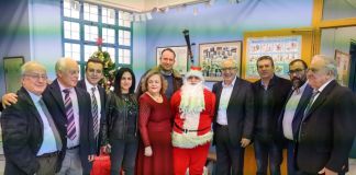 Κοντά στα παιδιά ο Δήμαρχος Αμαρουσίου Θεόδωρος Αμπατζόγλου, στη Χριστουγεννιάτικη γιορτή του Συλλόγου Σωρού & Λάκκας Κόττου «Άγιος Ελευθέριος»