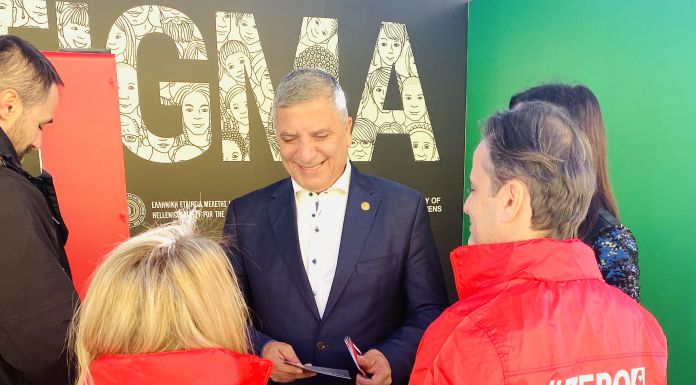 Στις δράσεις ευαισθητοποίησης του Συλλόγου Οροθετικών Ελλάδος ο Περιφερειάρχης Αττικής Γ. Πατούλης