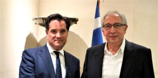 Συνάντηση του Δημάρχου Αμαρουσίου Θεόδωρου Αμπατζόγλου με τον Υπουργό Ανάπτυξης και Επενδύσεων Άδωνι Γεωργιάδη