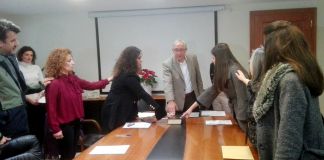 Ορκωμοσία οκτώ ακόμη μόνιμων εργαζομένων από το Δήμαρχο Αμαρουσίου Θεόδωρο Αμπατζόγλου για την ενίσχυση διοικητικών και άλλων υπηρεσιών του Δήμου