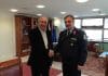 Συνάντηση του Δημάρχου Αμαρουσίου Θεόδωρου Αμπατζόγλου με τον νέο Διευθυντή της Αστυνομικής Διεύθυνσης Βορειοανατολικής Αττικής, Ταξίαρχο Παναγιώτη Κολλίντζα