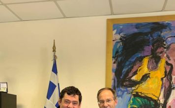 Με τον Γενικό Γραμματέα Αθλητισμού Γιώργο Μαυρωτά συναντήθηκε ο Δήμαρχος Τ. Μαυρίδης