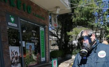 Ο Βλάσσης Σιώμος επικεφαλής σε Απολυμάνσεις στο Δήμο Πεντέλης