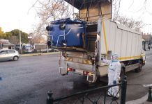 Απολύμανση και καθαρισμός κάδων απορριμμάτων στον Δήμο Κηφισιάς