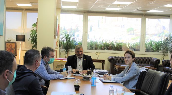 Συνάντηση του Περιφερειάρχη Αττικής Γ. Πατούλη με την Γ. Γραμματέα Ενέργειας και Ορυκτών Πρώτων Υλών Α. Σδούκου με αντικείμενο τη δυνατότητα συνεργειών για την ενίσχυση της ηλεκτροκίνησης στην Αττική