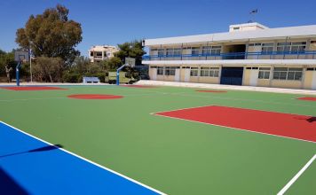 Συνεχίζονται τα έργα επισκευής – συντήρησης αύλειων χώρων σχολείων