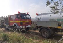 Άμεση επέμβαση του Σ.Π.Α.Π. στη πυρκαγιά που ξέσπασε στην Δ.Κ. Άνοιξης του δήμου Διονύσου