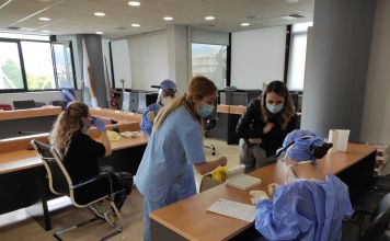 Συνεχίζονται οι προληπτικοί έλεγχοι για κορονοϊό για τους υπαλλήλους πρώτης γραμμής του Δήμου Ηρακλείου Αττικής