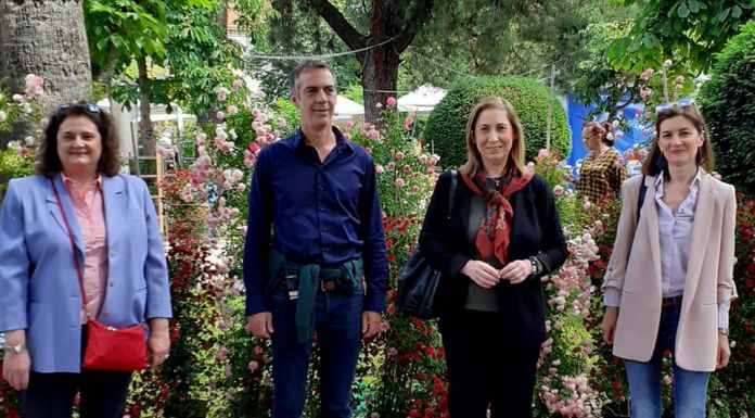 Επίσκεψη Κλιμακίου ΣΥΡΙΖΑ στην Ανθοκομική Έκθεση