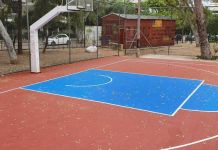 Ολοκληρώθηκε η ανακατασκευή του γηπέδου μπάσκετ στο πάρκο του Συνοικισμού στο Δήμο Χαλανδρίου