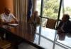 Συνάντηση του Δημάρχου Μεταμόρφωσης, Στράτου Σαραούδα, με εκπροσώπους του Χατζηπατέρειου Ιδρύματος.