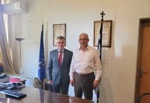 Επίσκεψη του Δημάρχου Αμαρουσίου Θεόδωρου Αμπατζόγλου στο Γενικό Νοσοκομείο Αττικής ΚΑΤ