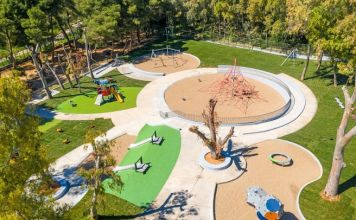 Ανοίγει τις πόρτες της η παιδική χαρά στο Πάρκο «Στρατ. Αλεξάνδρου Παπάγου»