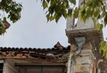 Ξεκίνησαν οι εργασίες προσωρινής στήριξης της Βίλας Κεφαλληνού