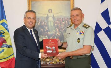 Συνάντηση Δημάρχου Παπάγου – Χολαργού με Αρχηγό ΓΕΕΘΑ
