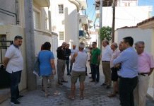 Αυτοψία του Θ. Αμπατζόγλου στα έργα στην περιοχή των Αναβρύτων-Συνάντηση με τους πολίτες