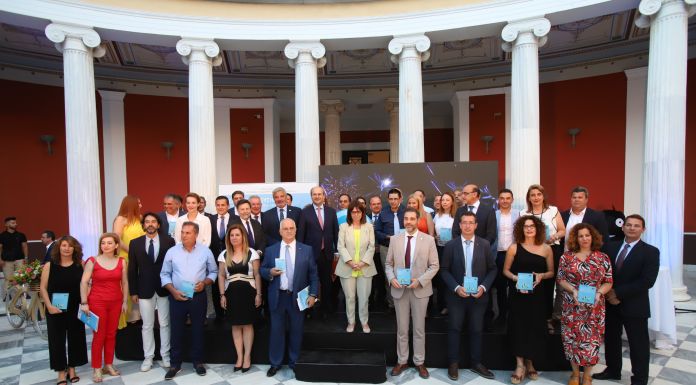 Χαιρετισμός του Περιφερειάρχη Αττικής Γ. Πατούλη στην βράβευση των Ελληνικών Συμμετοχών στην Ευρωπαϊκή Εβδομάδα Κινητικότητας 2019, παρουσία της Προέδρου της Δημοκρατίας