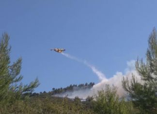 Άμεση κατάσβεση της πυρκαγιάς στη Ροδόπολη – τα ευχαριστώ του Δημάρχου