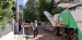 Ξεκινά ο 1ος κύκλος εκτεταμένων ασφαλτοστρώσεων στο Μαρούσι