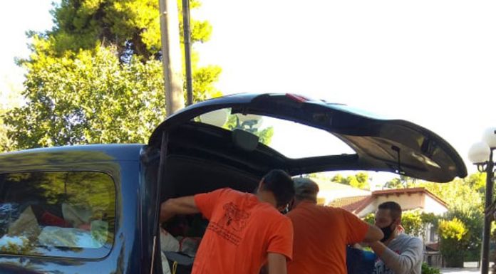 Ολοκληρώθηκε η συγκέντρωση και αποστολή βοήθειας προς τους πληγέντες της Καρδίτσας από το Δήμο Διονύσου