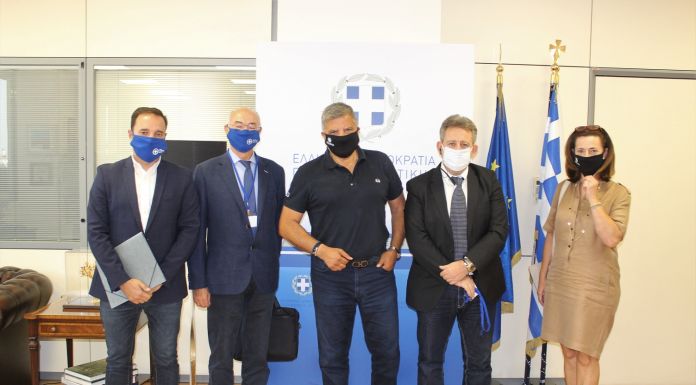 Η υλοποίηση παρεμβάσεων και έργων για την αναβάθμιση των εγκαταστάσεων του Ο.Α.Κ.Α. στο επίκεντρο της συνάντησης του Περιφερειάρχη Αττικής Γ. Πατούλη με τη διοίκηση του Αθλητικού Κέντρου
