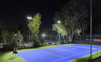 Αναβαθμισμένο το γήπεδο τένις στο Μεγάλο Πάρκο Παπάγου
