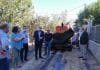 Αυτοψία του Δημάρχου Αμαρουσίου Θ. Αμπατζόγλου στα έργα ασφαλτοστρώσεων και δικτύου αποχέτευσης σε Νέα Λέσβο και Σωρό