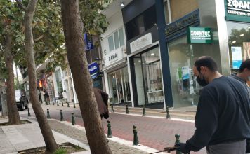 Δράσεις απολύμανσης δημόσιων χώρων