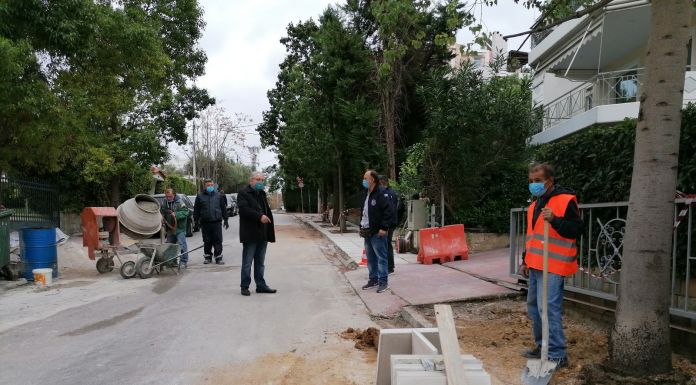 Συνεχίζονται τα έργα στην Αγία Φιλοθέη και το Κέντρο Αμαρουσίου Θ. Αμπατζόγλου: «Προτάσσουμε την ασφάλεια στις μετακινήσεις»